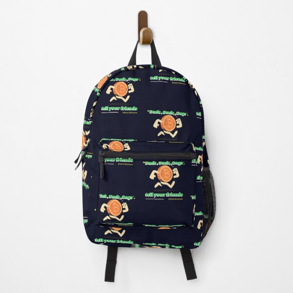 Item preview, Funny bitcoin running Duck, Duck, Doge - Crypto Investing designed and sold by BearMrktGenius.