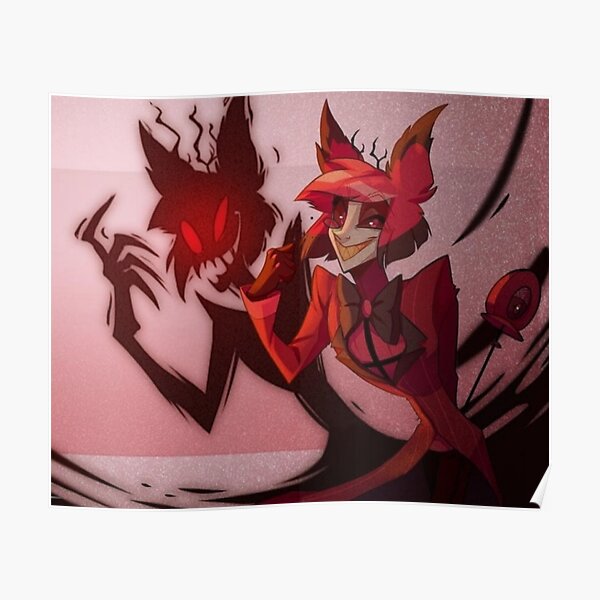 Hazbin Hotel Alastor Posters Redbubble