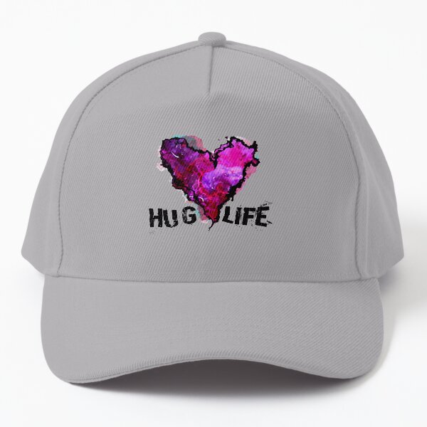 Hug Life - Pink/ Dark Baseball Cap