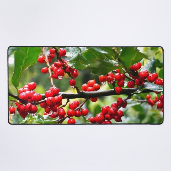 Item preview, Holly - Red berries designed and sold by MarionsArt.