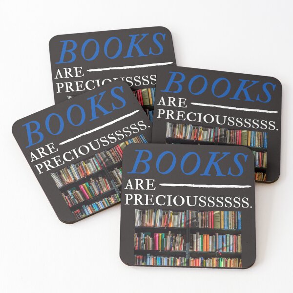 Item preview, Books are precious, books stickers designed and sold by Luckydoe1.