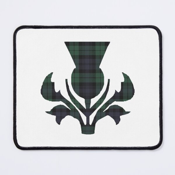 Item preview, Black Watch Modern Tartan - Thistle designed and sold by DiscoGypsyFish.
