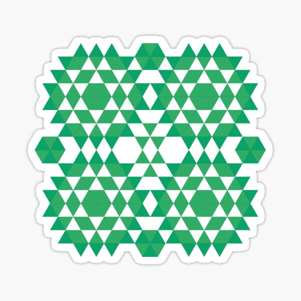 Green jungle Sticker