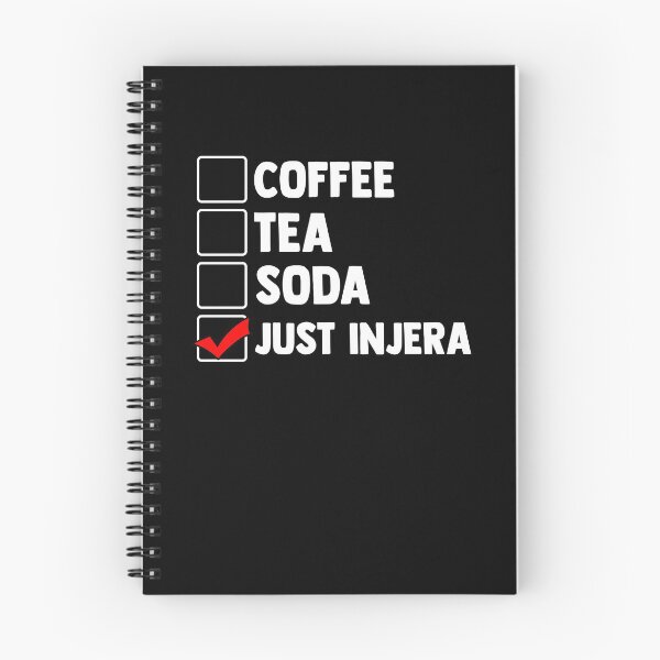 Item preview, Coffee Tea Soda Just Injera Malawah Canjeelo Flatbread designed and sold by Nessshirts.