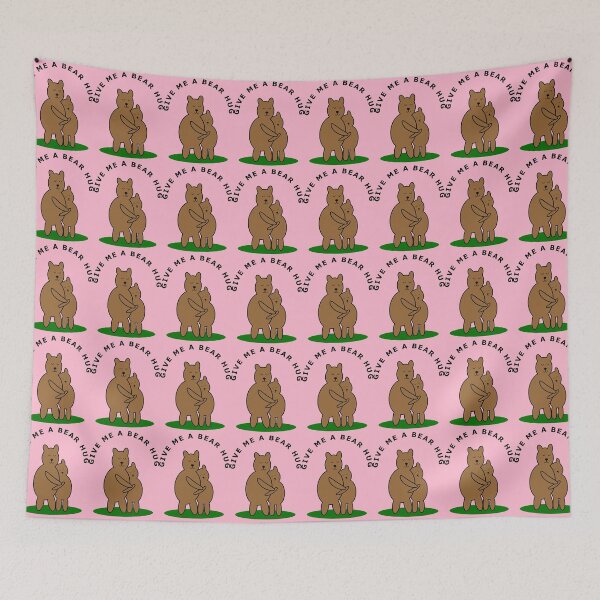 Item preview, Romantic Loving Give Me a Bear Hug Loving Bear Couple Hugs Love Theme designed and sold by wenjunior.