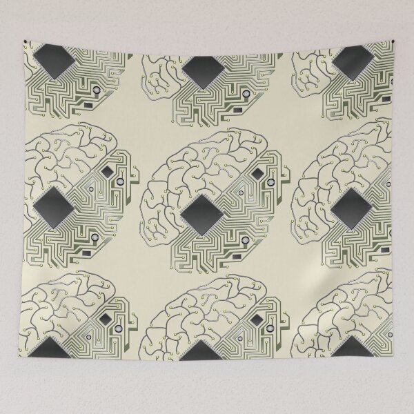Item preview, The Microchipped Brain Is The Next Generation designed and sold by Phantasmal-2-do.