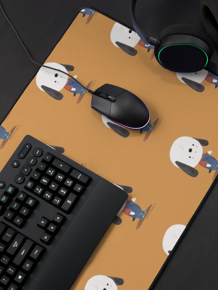 Alternate view of Ted The Dog Mouse Pad