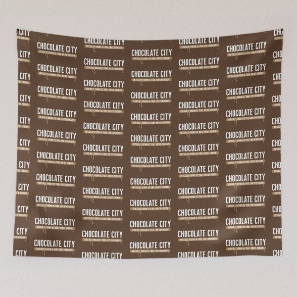 Item preview, Chocolate City (aka York, UK) designed and sold by VicEllisArt.