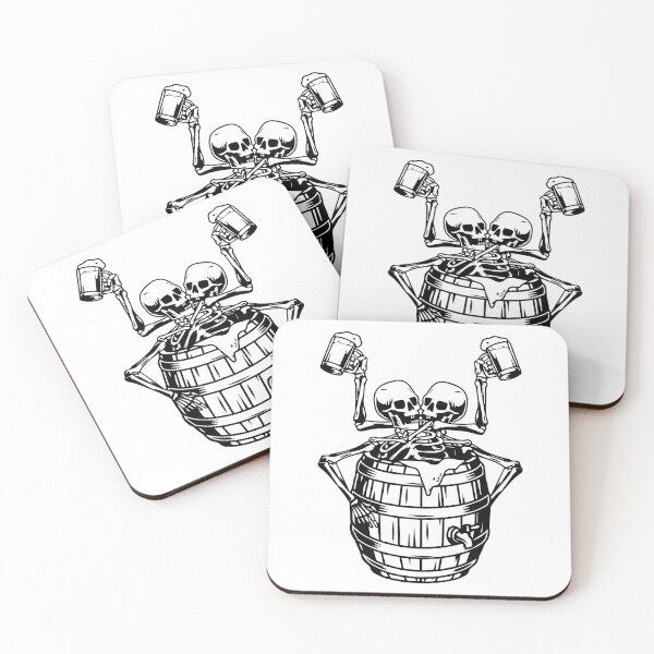 Item preview, Drunk skull designed and sold by HamzaZemharir.