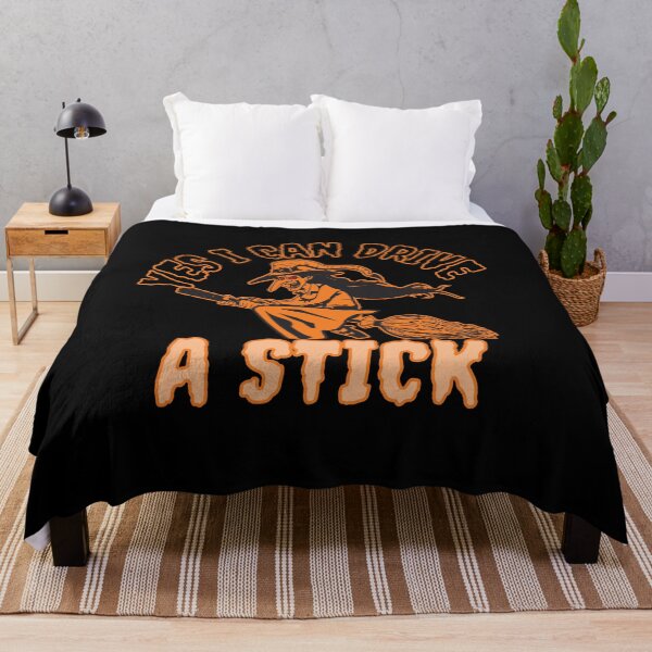 Item preview, Yes, I can drive a stick! Funny Halloween witch design! designed and sold by HROC.