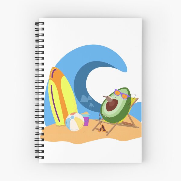 Artikelvorschau,  Lustiges Avocado-Surfen entworfen und verkauft von XyliaDesign.