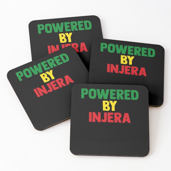Item preview, Powered By Injera Flatbread Lovers Injera Bread Lover designed and sold by Nessshirts.