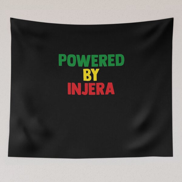 Item preview, Powered By Injera Flatbread Lovers Injera Bread Lover designed and sold by Nessshirts.