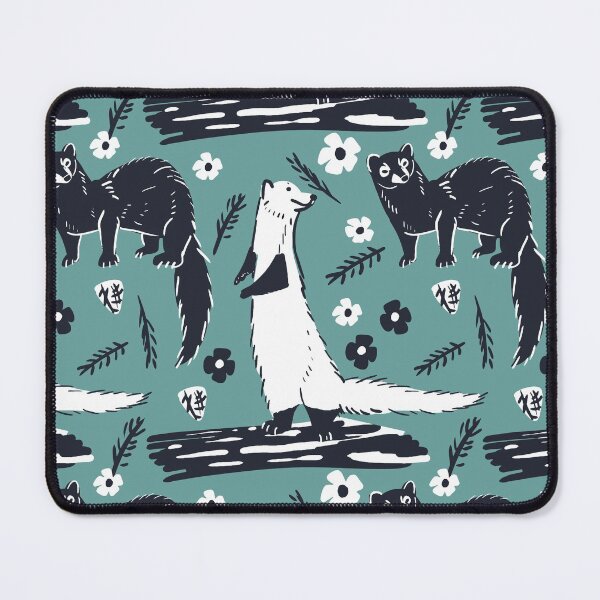 Item preview, Fisher Martens Pattern in turquoise blue designed and sold by belettelepink.