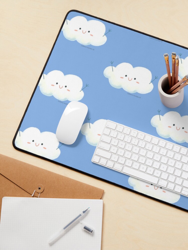 Alternate view of Happy Hug Cloud Mouse Pad
