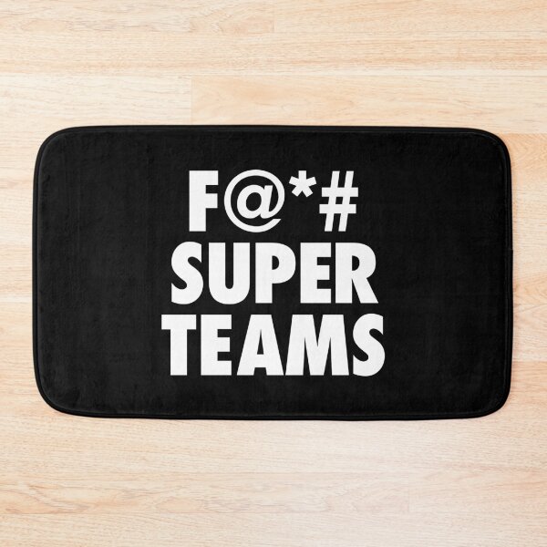 Item preview, F Super Teams designed and sold by SixforSix.