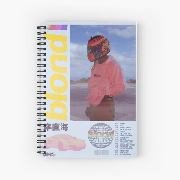 Blond Frank Ocean Spiral Notebook by lgsketches