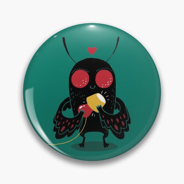 Item preview, Mothman Love Lamp designed and sold by DinoMike.