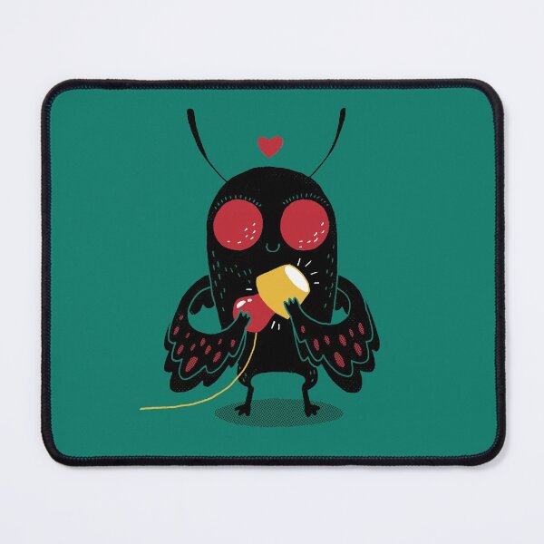 Item preview, Mothman Love Lamp designed and sold by DinoMike.