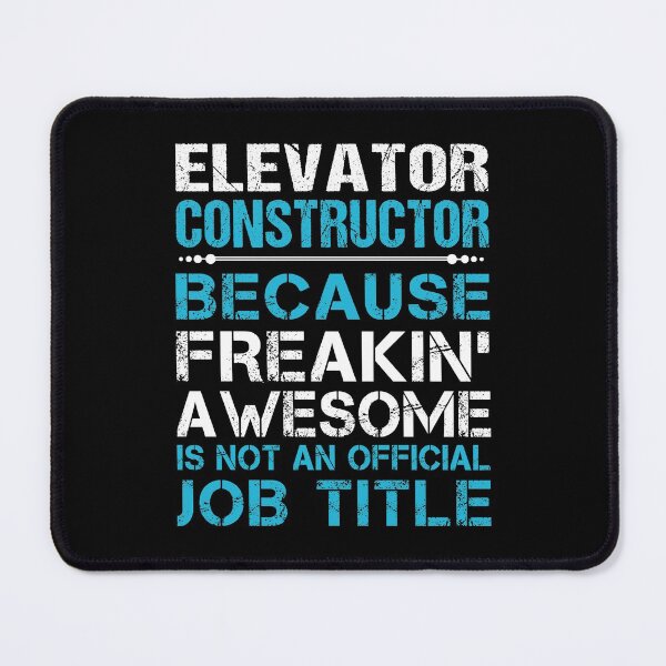 Item preview, Elevator Constructor T Shirt - Freaking Awesome Gift Item Tee designed and sold by cloyannett.
