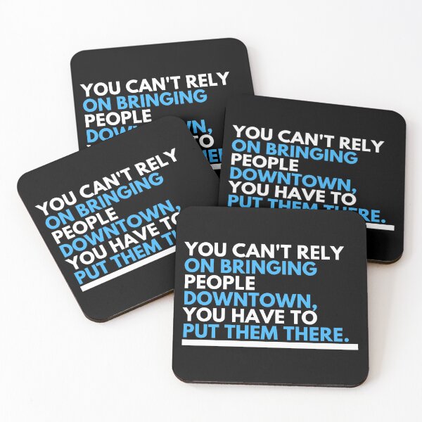 Item preview, Jane Jacobs - Downtown Quote designed and sold by CJacobsDesigns.