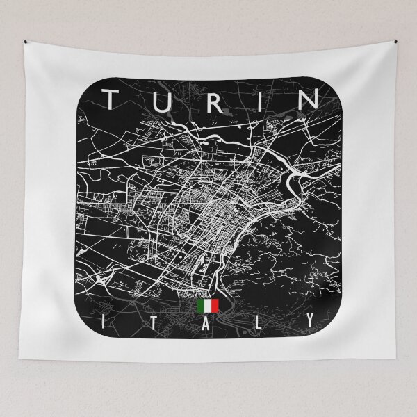 Item preview, TURIN MAP ITALY designed and sold by hatimelhag.