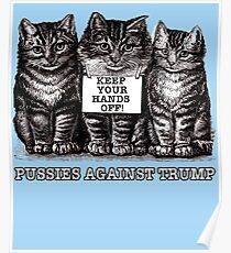 Pussies Against Trump Poster