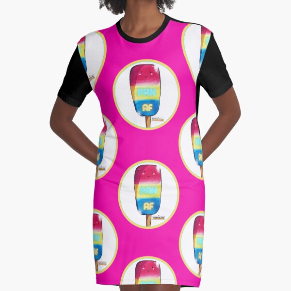 Pan AF Graphic T-Shirt Dress