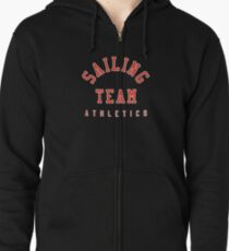 Sailing Team Athletics Zipped Hoodie