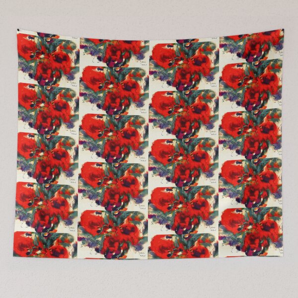 Item preview, Red Flower Power designed and sold by Natalie Holland.