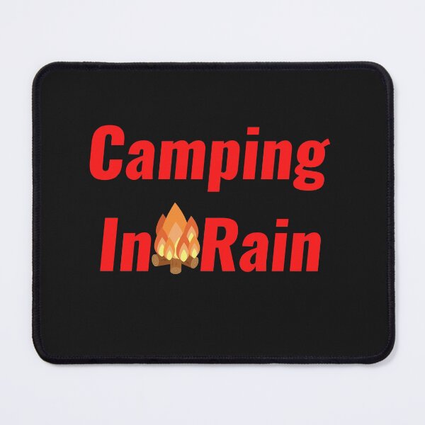 Item preview, Camping In Rain designed and sold by Chanchane Store.