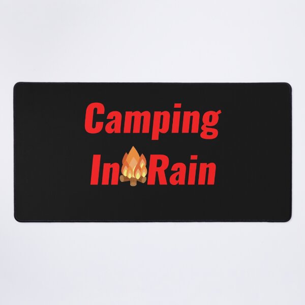 Item preview, Camping In Rain designed and sold by Chanchane Store.
