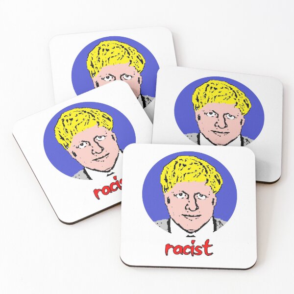 Item preview, Boris Johnson Racist designed and sold by RevolutionInPaint.