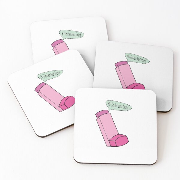 Item preview, i'm her bestfriend - asthma designed and sold by Mahisterha.