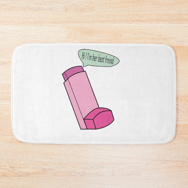 Item preview, i'm her bestfriend - asthma designed and sold by Mahisterha.