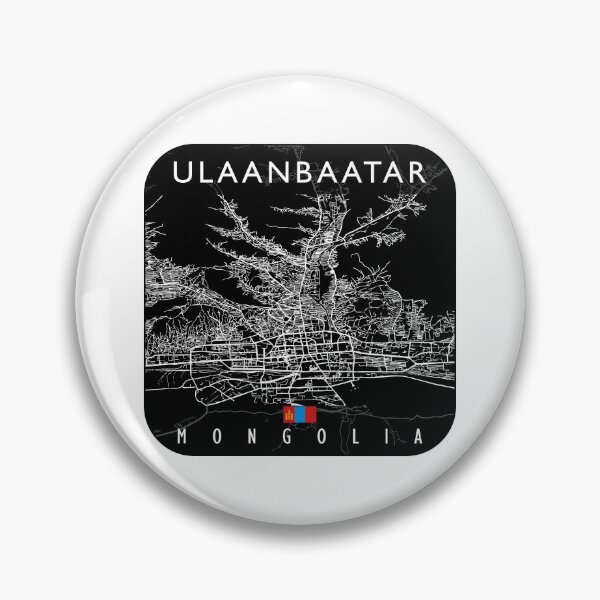 Item preview, ULAANBAATAR MAP MONGOLIA designed and sold by hatimelhag.