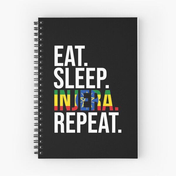 Item preview, Eat Sleep Injera Repeat Flatbread Lovers Injera Bread Lover designed and sold by Nessshirts.