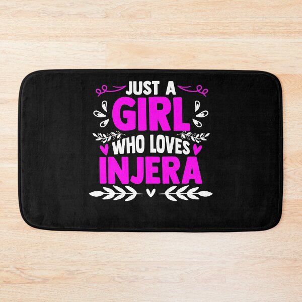 Item preview, Just A Girl Who Loves Injera Malawah Flatbread Lovers designed and sold by Nessshirts.