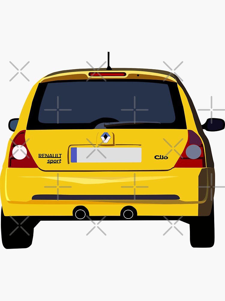 Renault Clio ph2 RS by DD | Sticker
