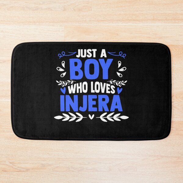 Item preview, Just A Boy Who Loves Injera Malawah Injera Recipe Flatbread designed and sold by Nessshirts.