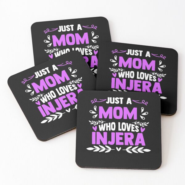 Item preview, Just A Mom Who Loves Injera Flatbread Lovers Injera Recipe designed and sold by Nessshirts.