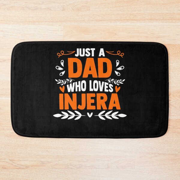 Item preview, Just A Dad Who Loves Injera Canjeelo Flatbread Lovers designed and sold by Nessshirts.