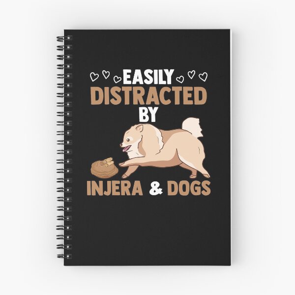 Item preview, Funny Easily distracted By Injera And Dogs Flatbread Lovers designed and sold by Nessshirts.