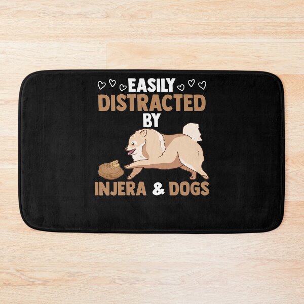 Item preview, Funny Easily distracted By Injera And Dogs Flatbread Lovers designed and sold by Nessshirts.