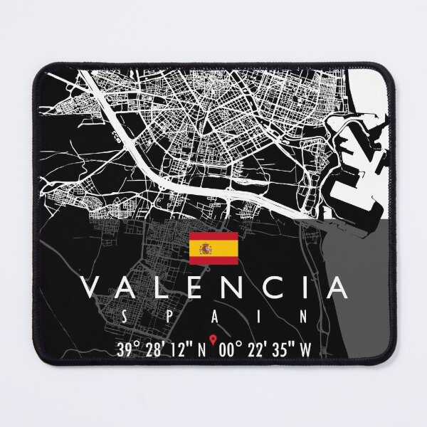 Item preview, VALENCIA MAP SPAIN designed and sold by hatimelhag.