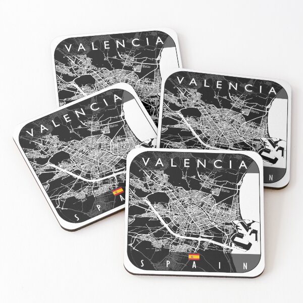 Item preview, VALENCIA MAP SPAIN designed and sold by hatimelhag.