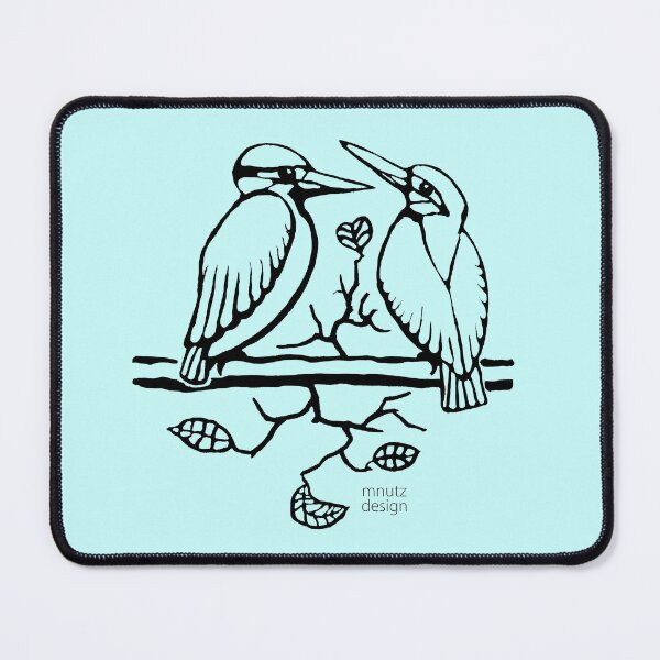 Item preview, Kingfisher love designed and sold by mnutzDesign.