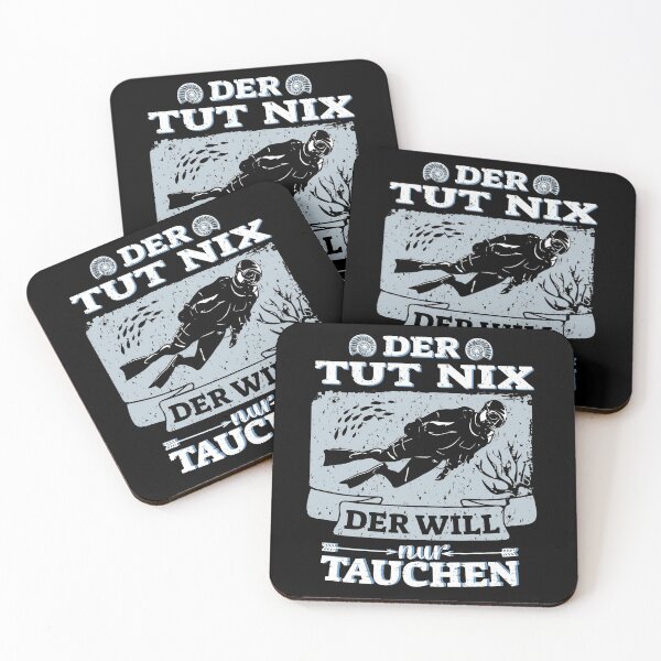 Item preview, He doesn't do anything, he just wants to dive diver saying design designed and sold by brunsch-print.