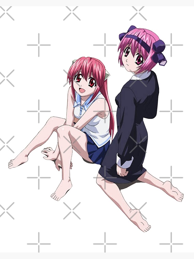 Lucy | Elfen Lied Anime | Art Board Print