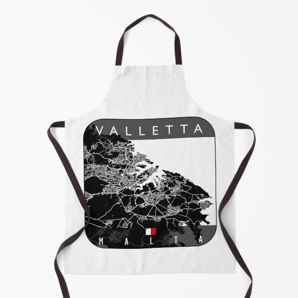 Item preview, VALLETTA MAP MALTA designed and sold by hatimelhag.